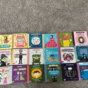 Classic BabyLit Board Books (18 total)